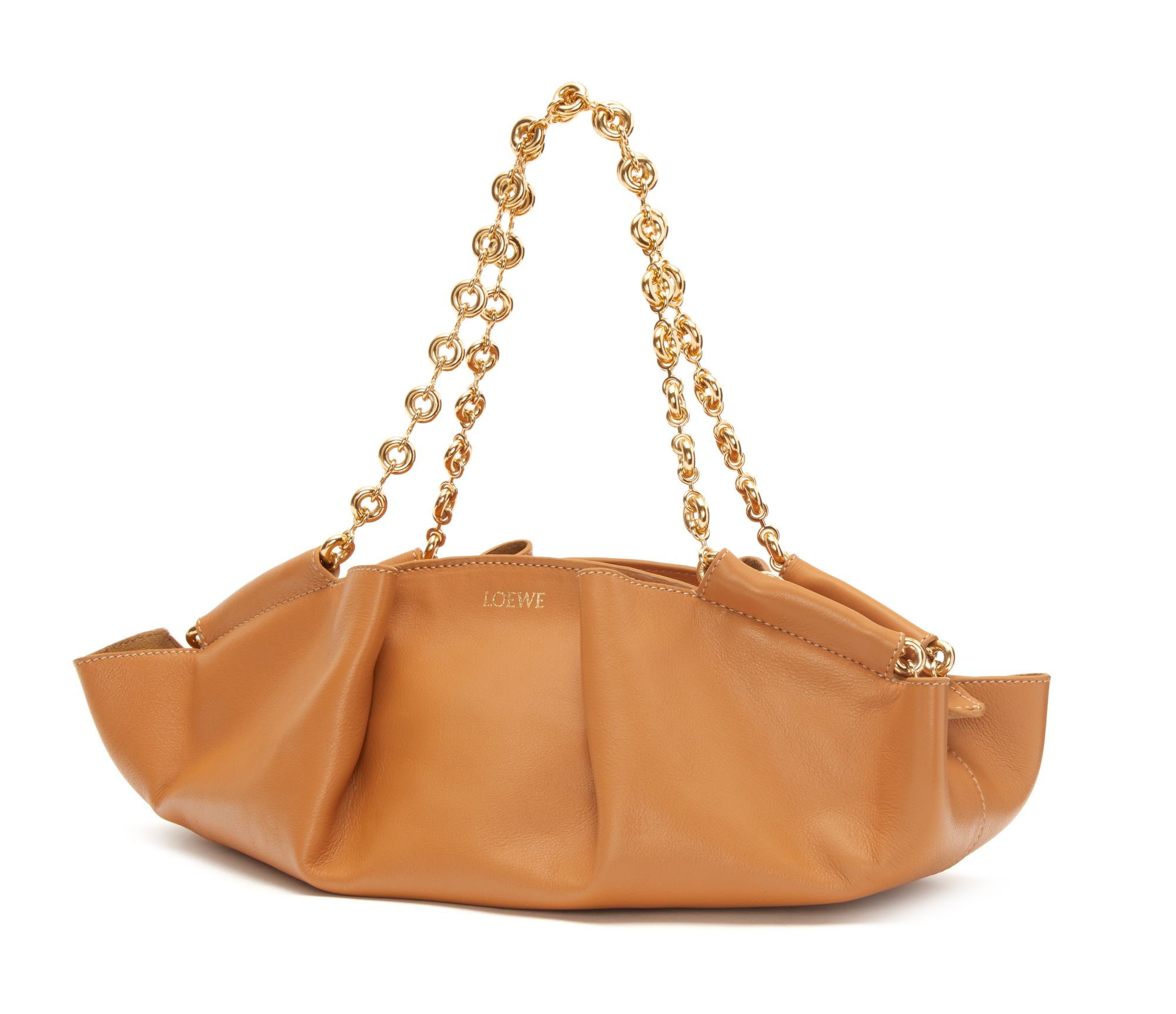LOEWE ロエベ センダ ハンドバッグ スエード オーストリッチ