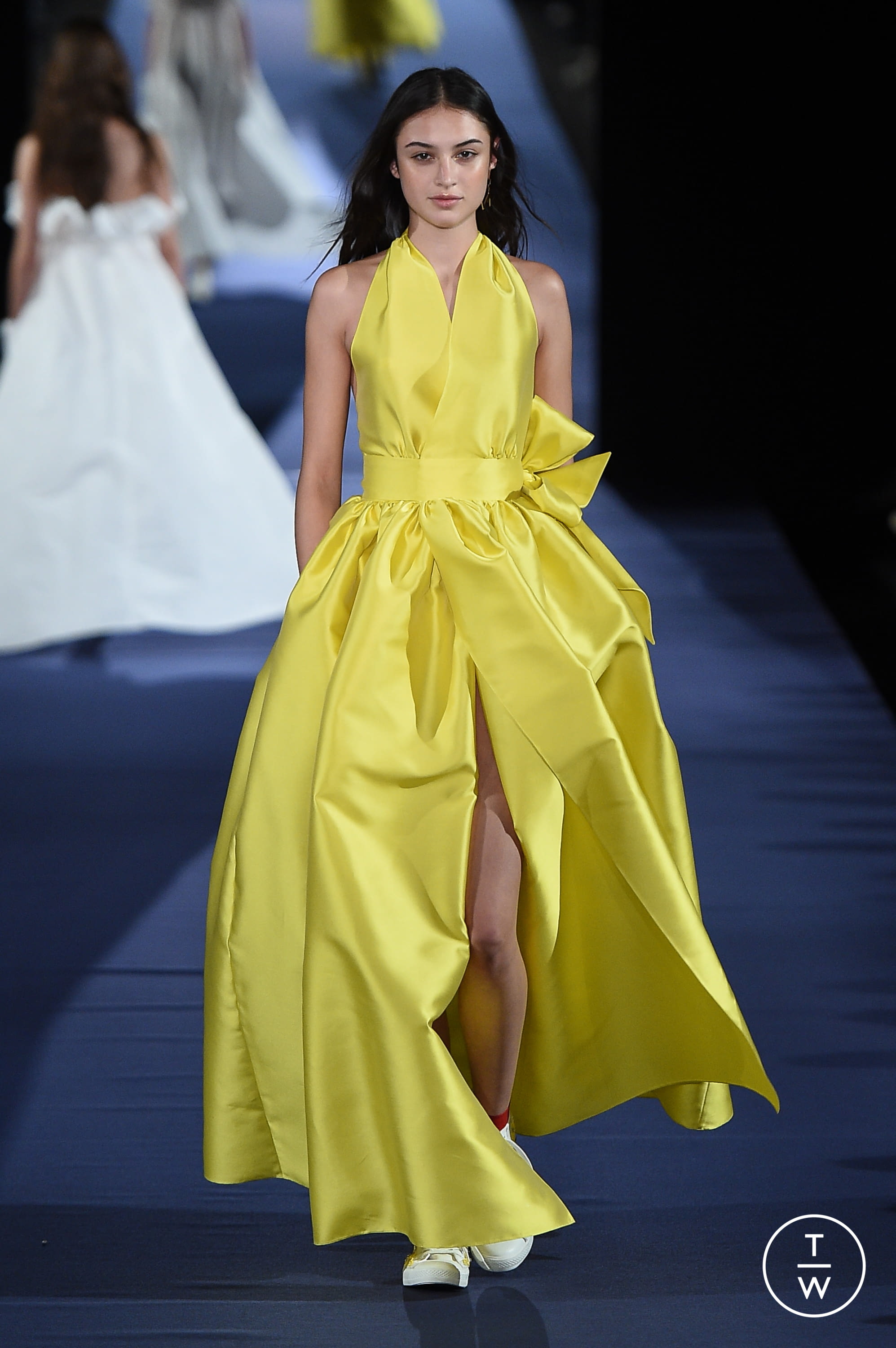 alexis mabille yellow dress