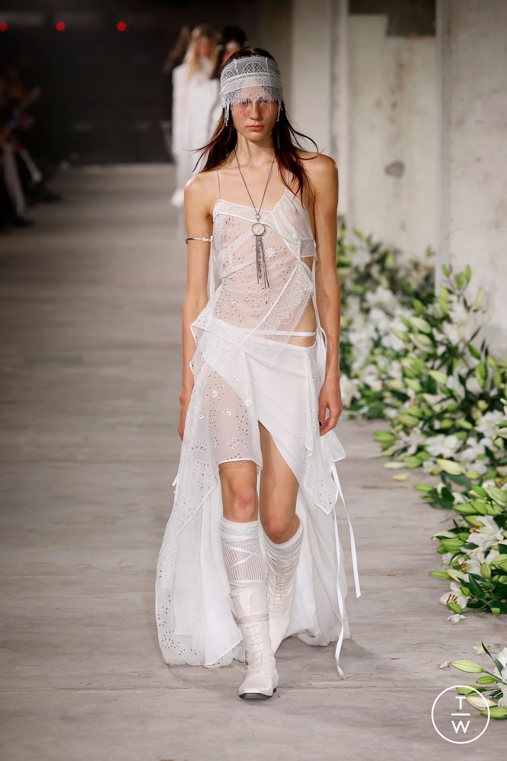 Ann Demeulemeester SS25 womenswear #8 - Tagwalk: The Fashion