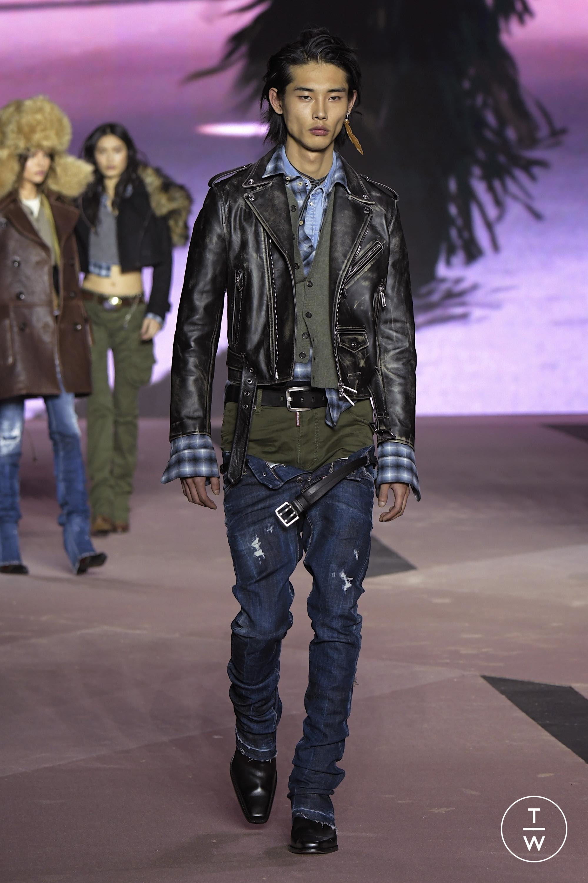 jeans dsquared look