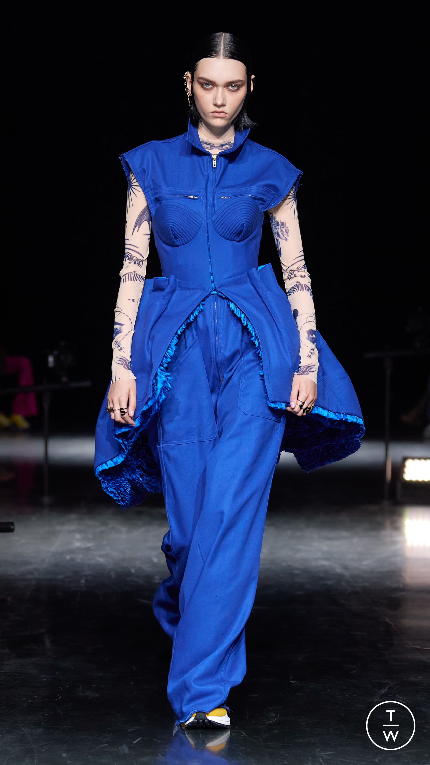 Jean Paul Gaultier FW21 couture #31 - The Fashion Search Engine - TAGWALK