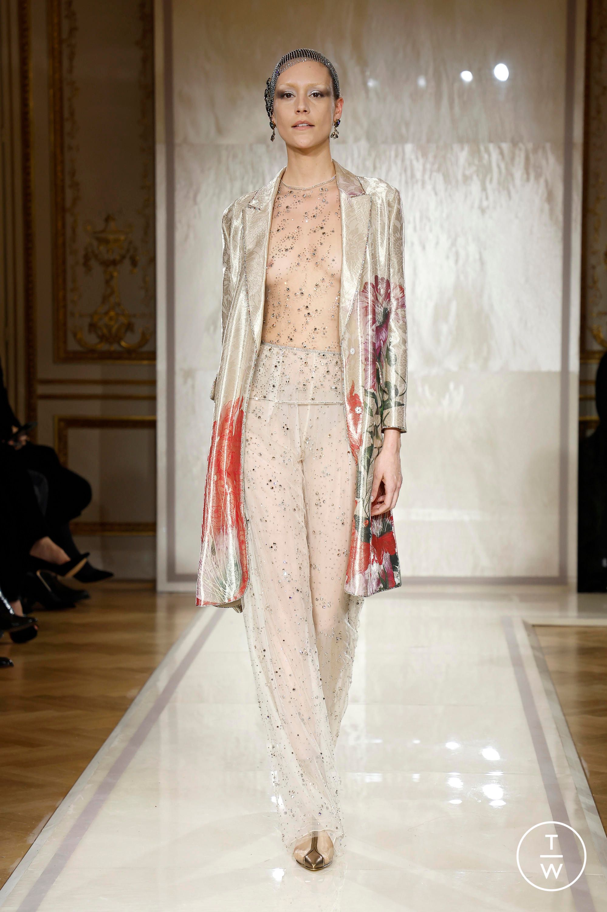 Giorgio Armani Privé SS25 couture #84 - Tagwalk: The Fashion