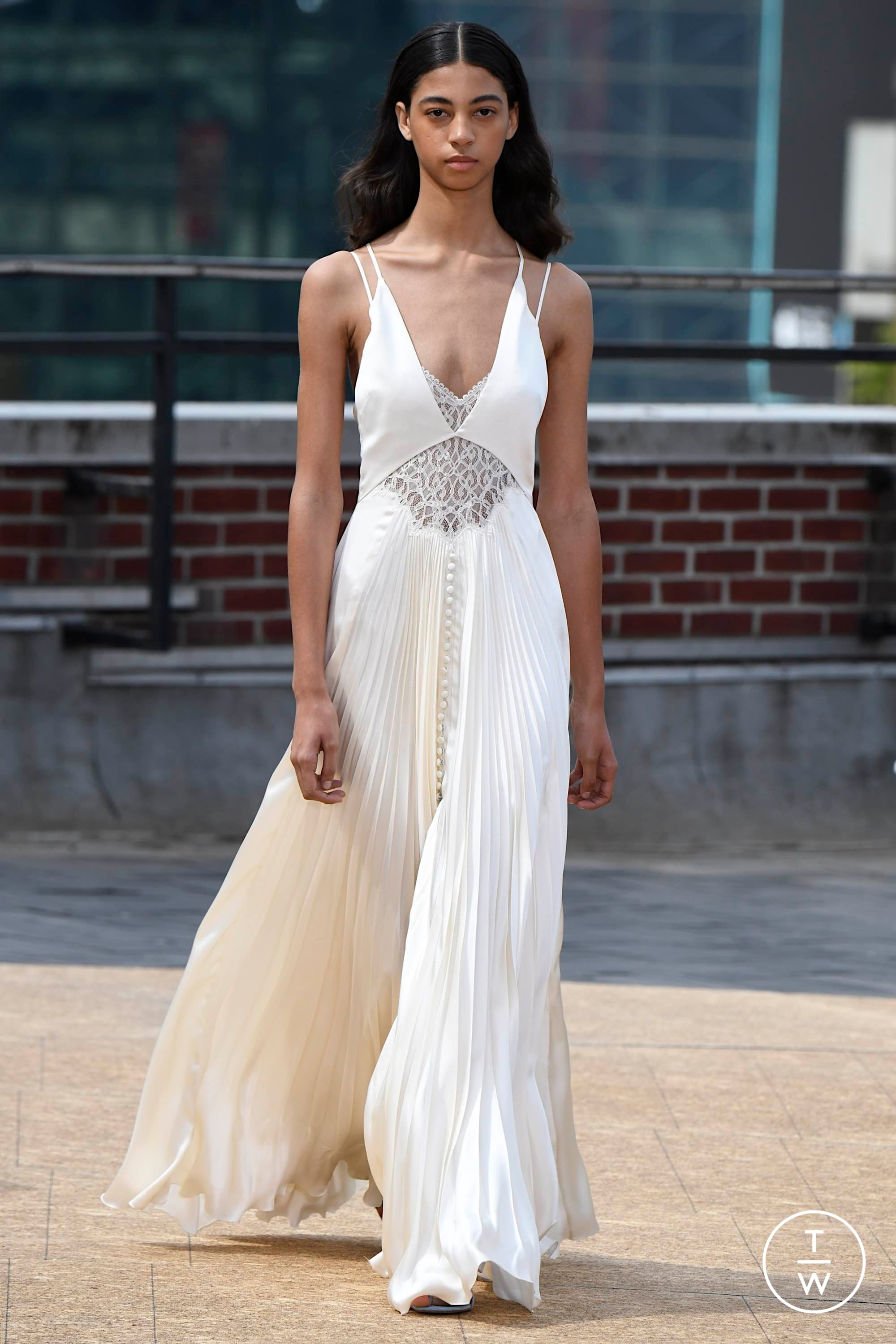 jonathan simkhai silver gown