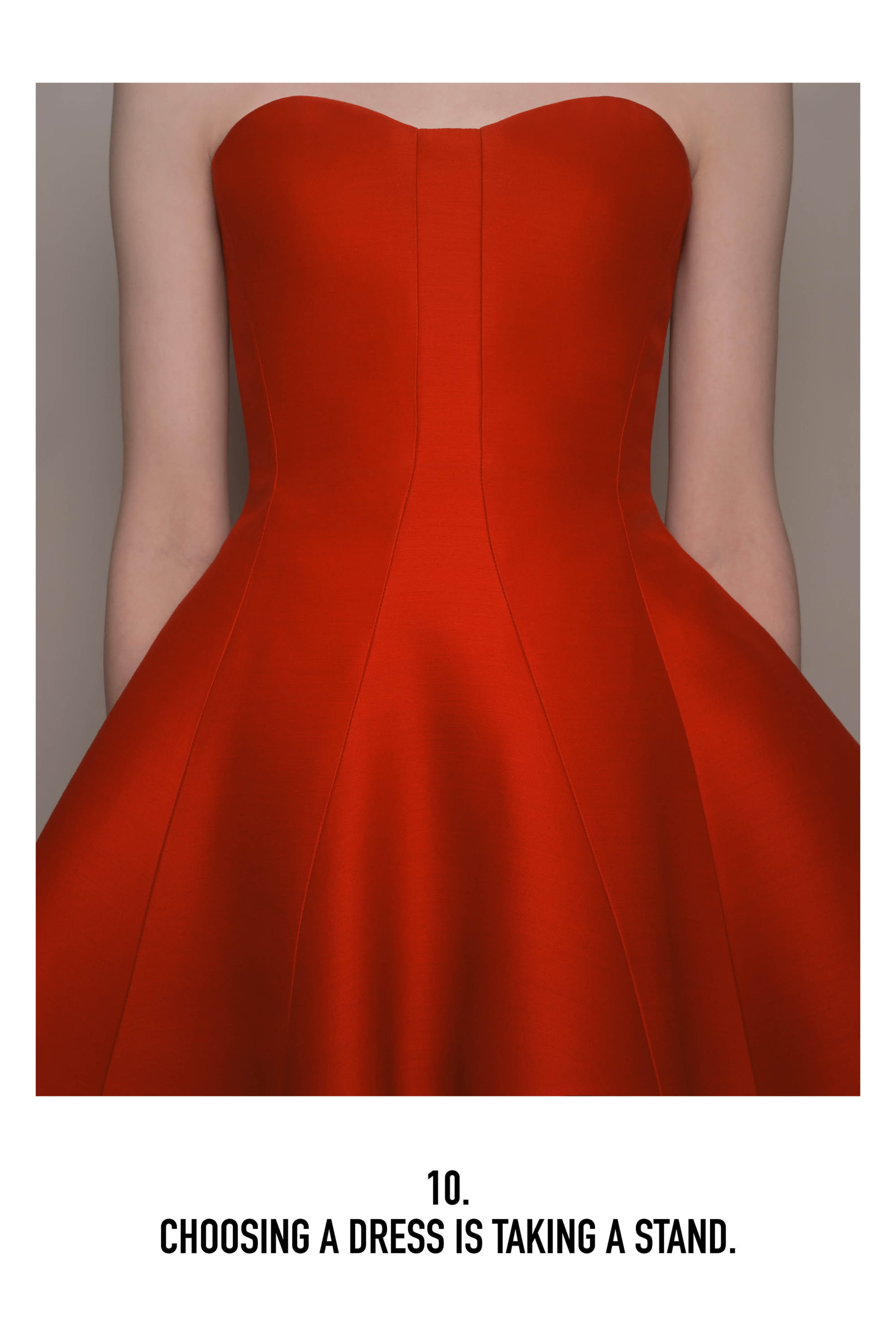 dior red dress 2021