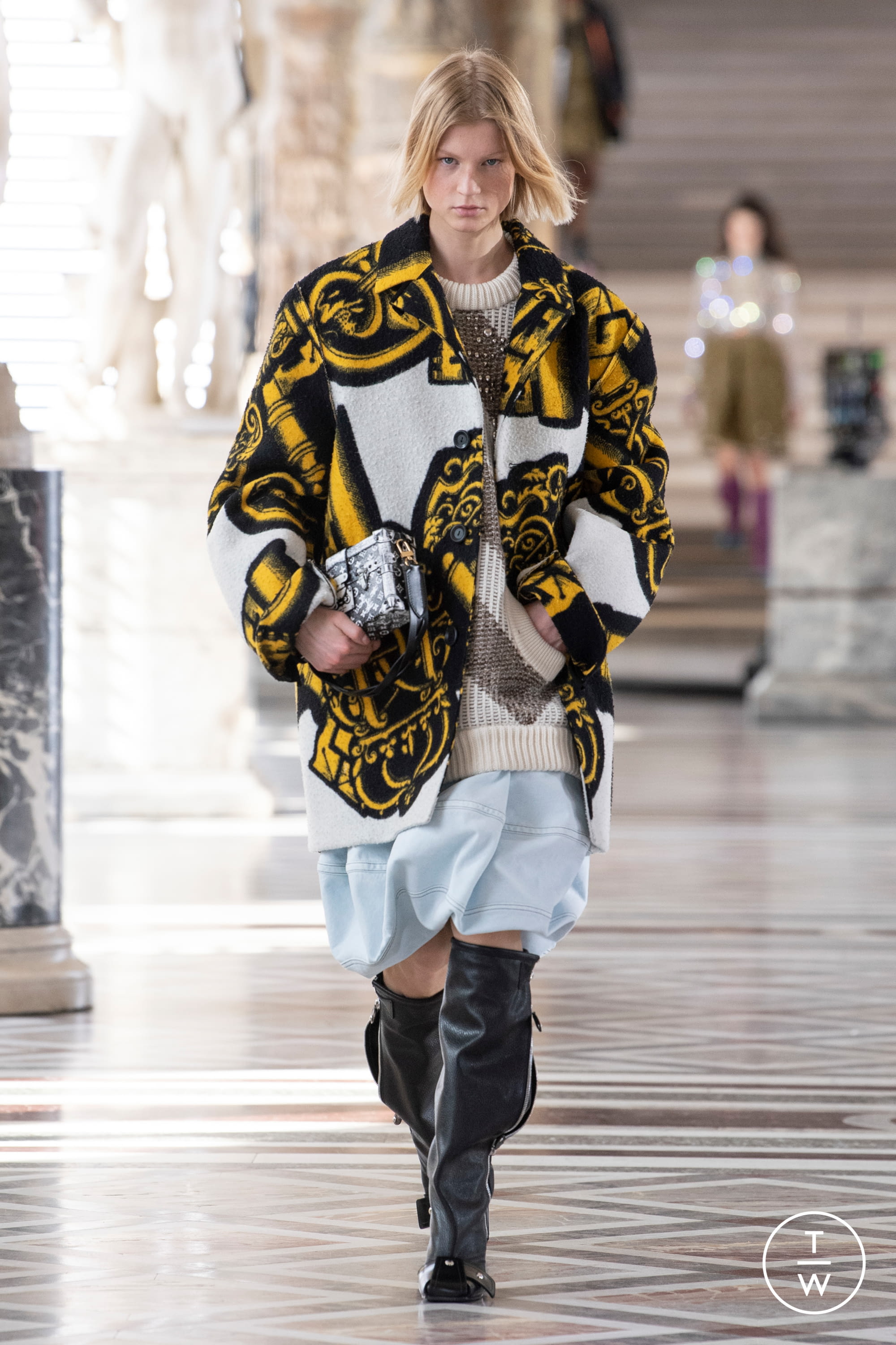 Five fresh styling tricks we learned from the Louis Vuitton AW21 show