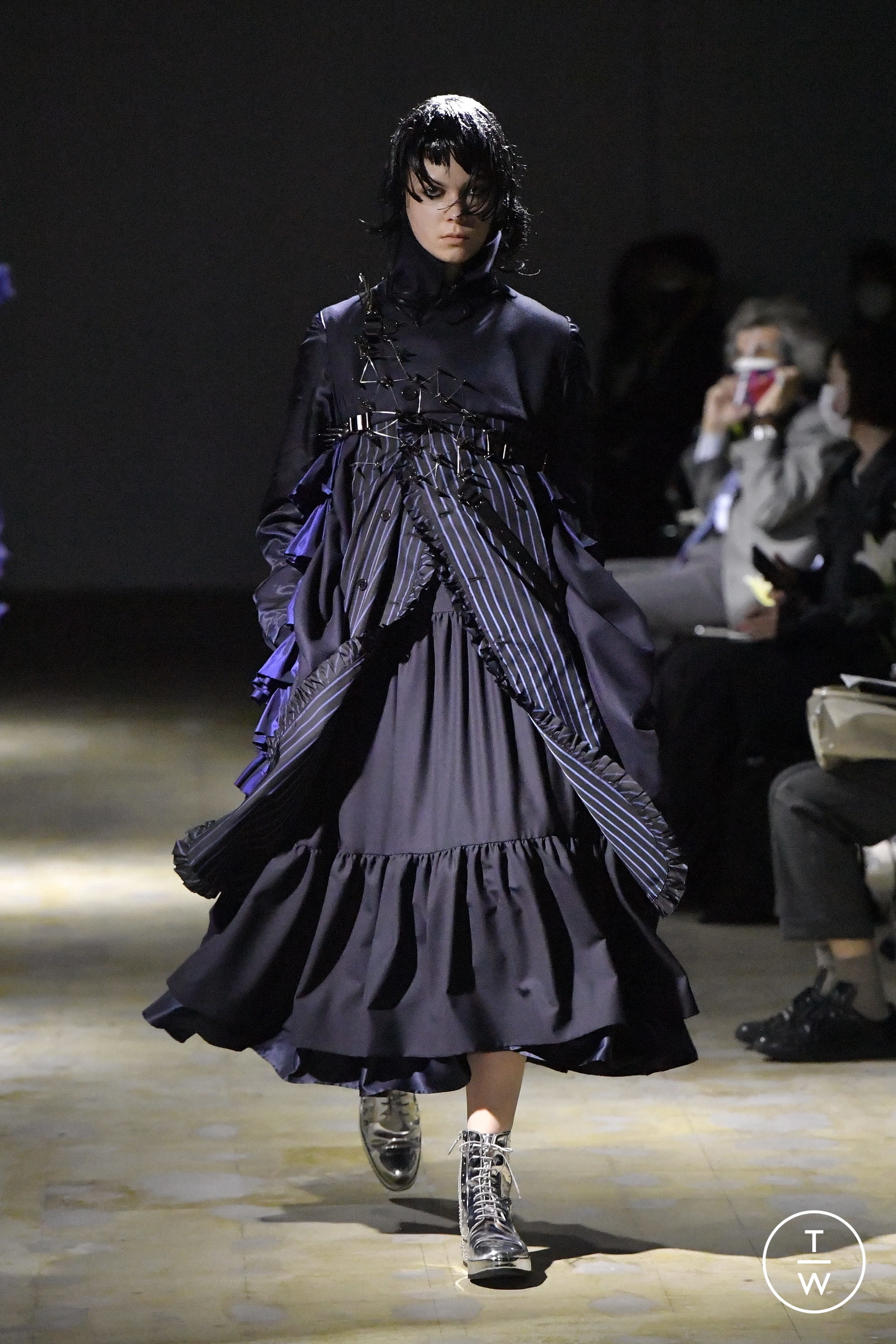 Noir Kei Ninomiya FW21 womenswear #12 - Tagwalk: The Fashion