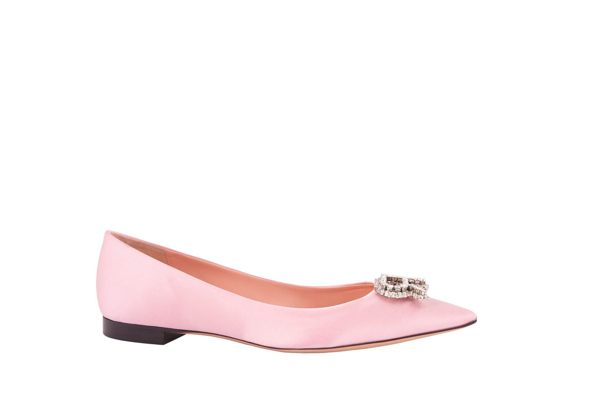 Argento Metallico Ragazze Scarpa Da Balletto motivo Borsa con 3 Rosa spessa capelli elastici Kaa