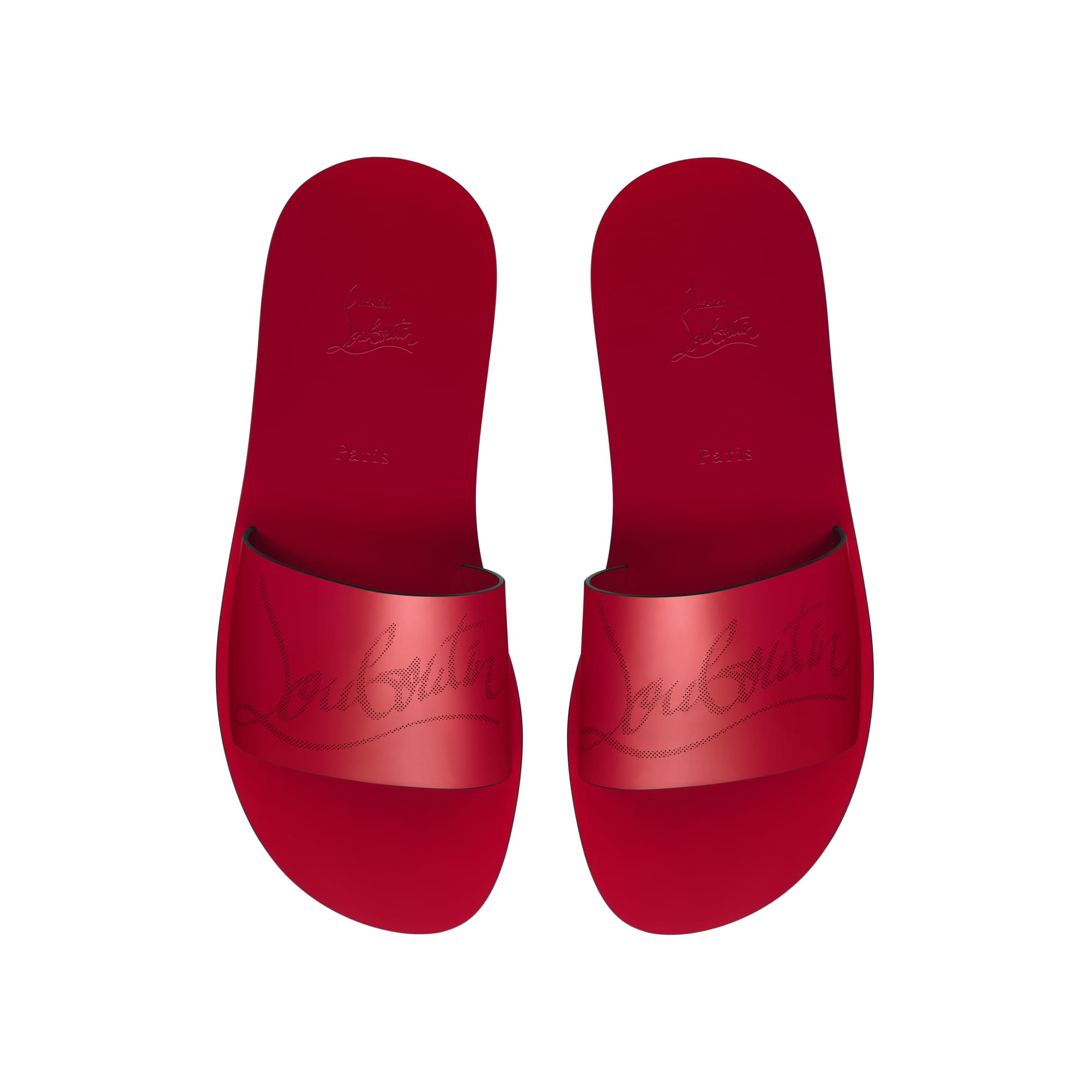 Christian Louboutin Coolraoul Sandals - Calf leather - Loubi Red