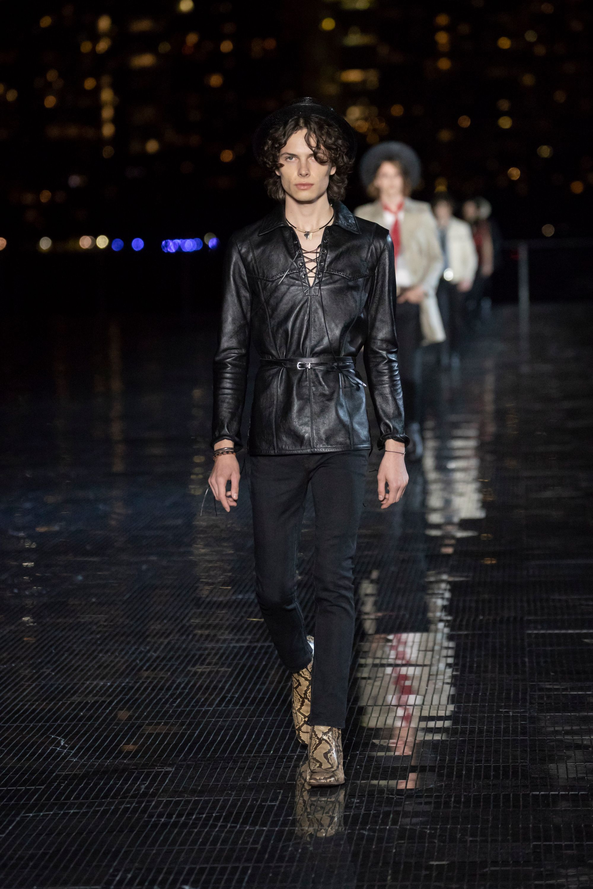 Saint Laurent Presented Spring 2019 Menswear Collection in New York