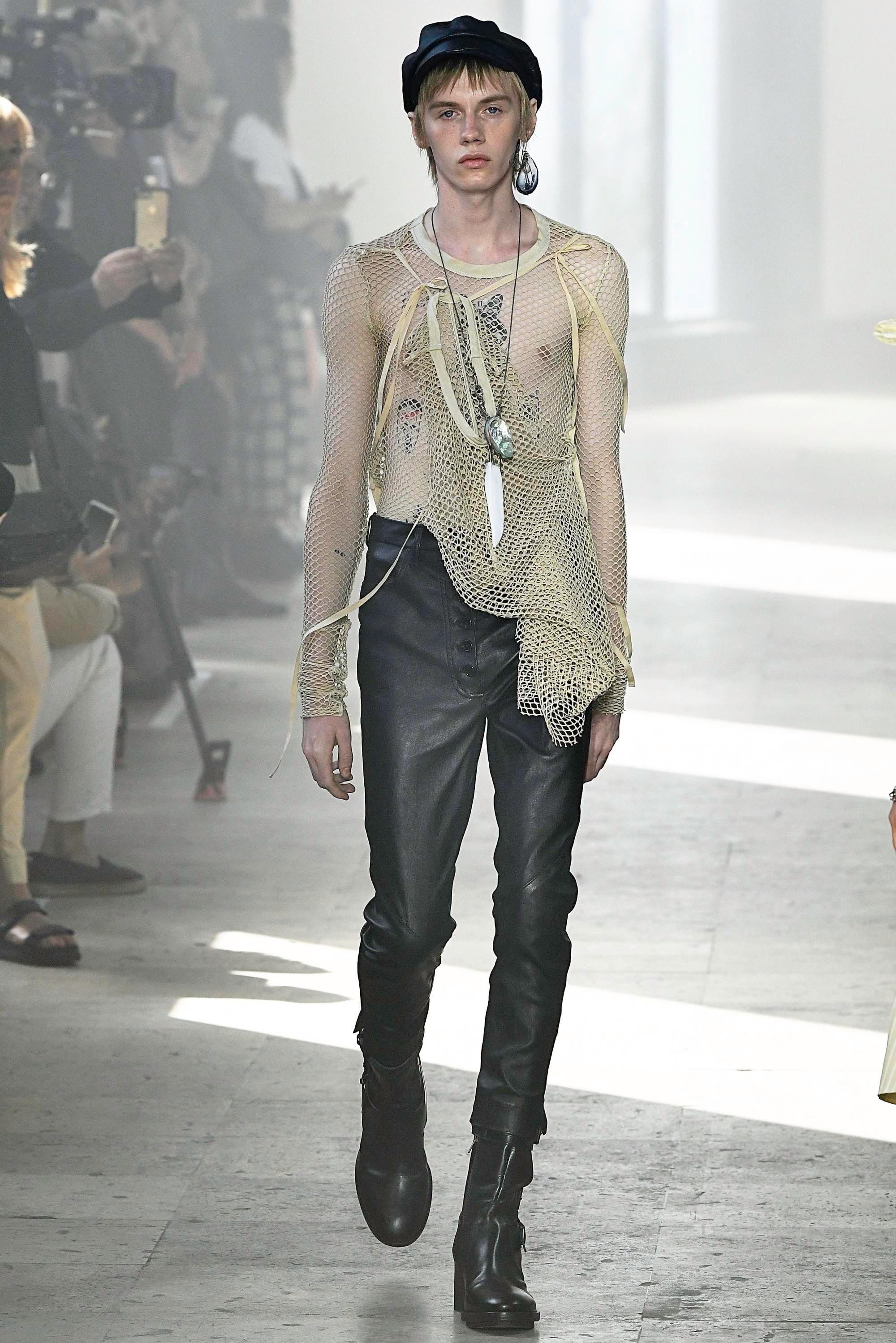 Ann Demeulemeester SS20 menswear #37 - Tagwalk: The Fashion