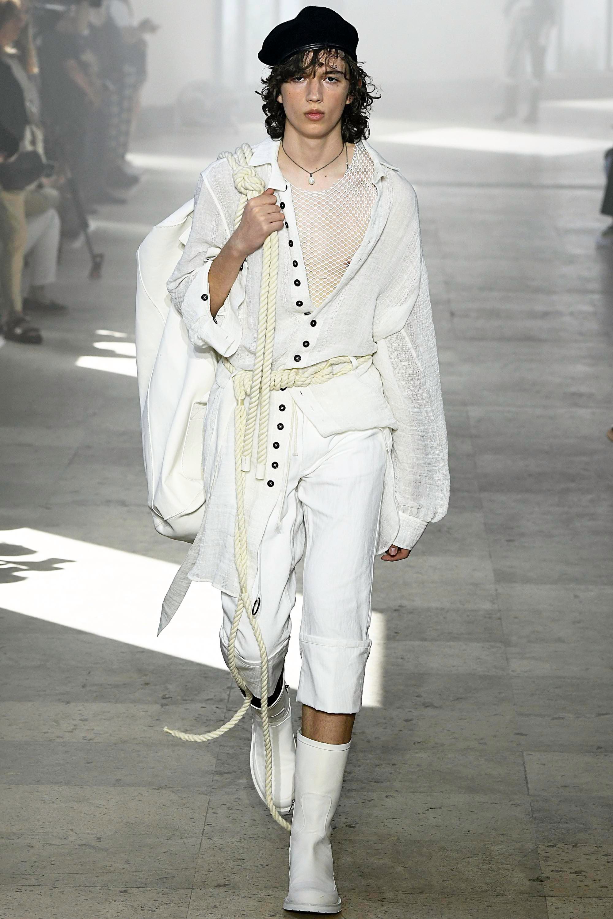 Ann Demeulemeester SS20 menswear #40 - Tagwalk: The Fashion Search