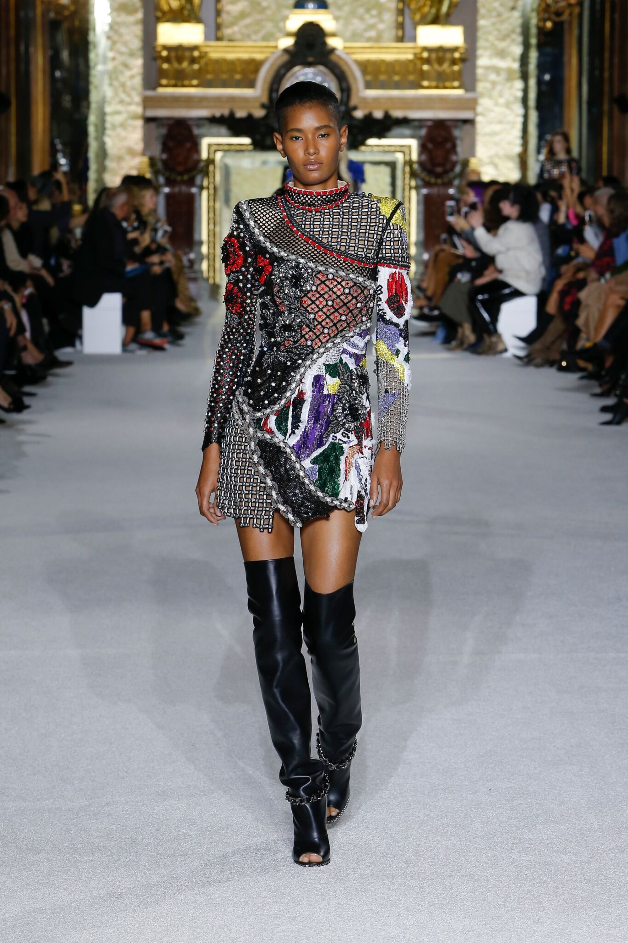 Balmain SS18 womenswear #56 - Tagwalk: The Fashion Search Engine