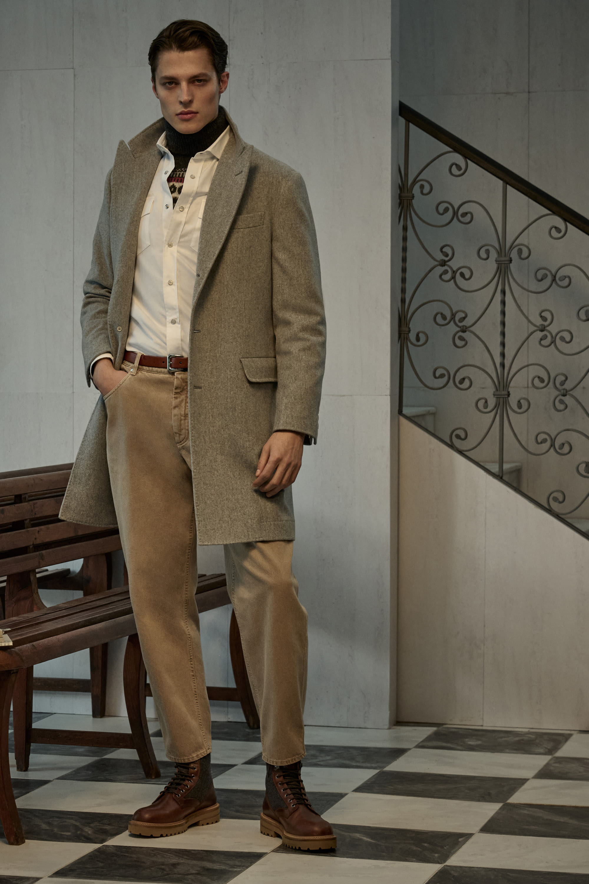 VIP【関税送料無料】希少 BRUNELLO CUCINELLI ボトムス BOXER Men's pants and bermuda shorts | Brunello Cucinelli