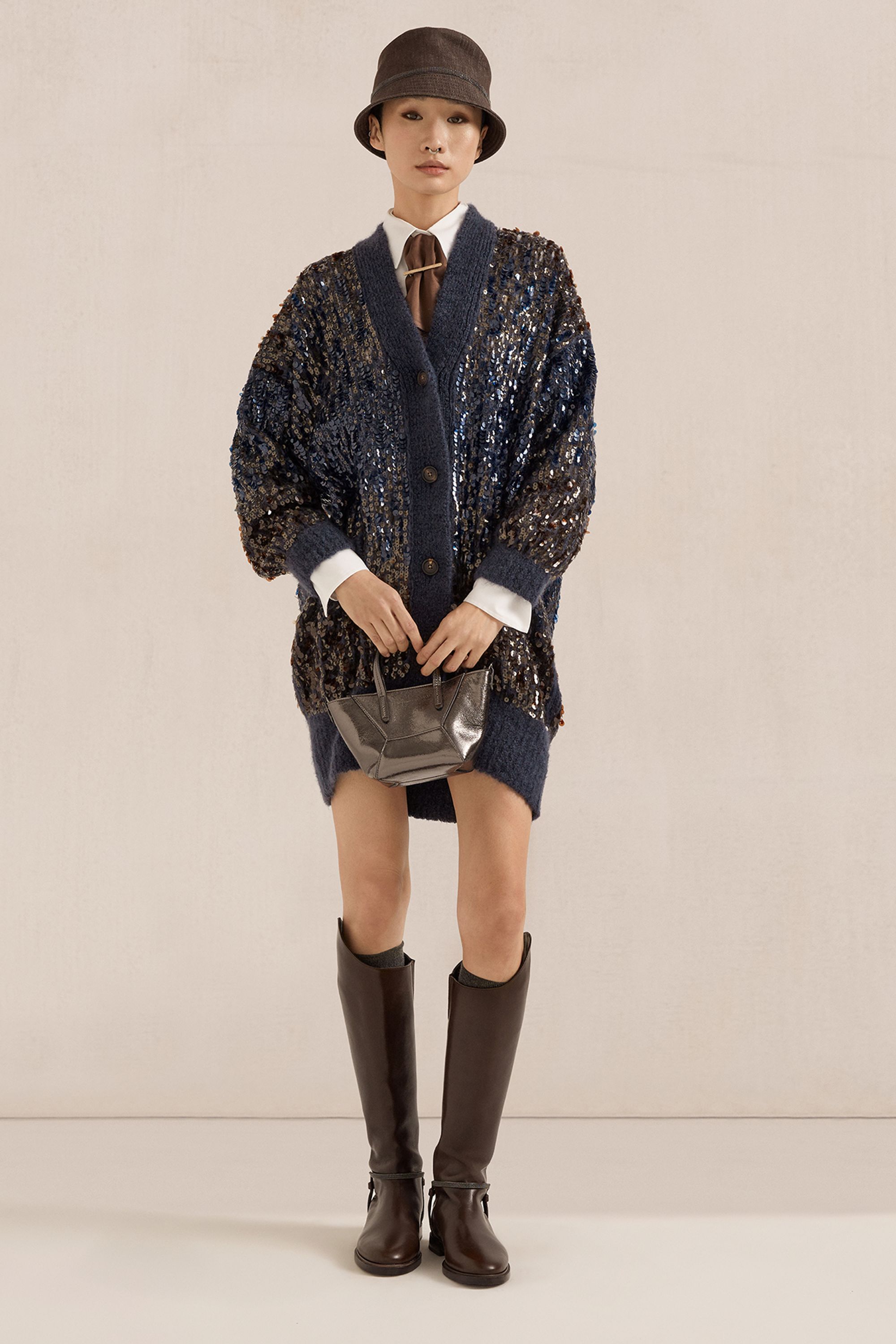 【FW25】BRUNELLO CUCINELLI ポシェットパース Brunello Cucinelli FW25 womenswear #27 - Tagwalk: The