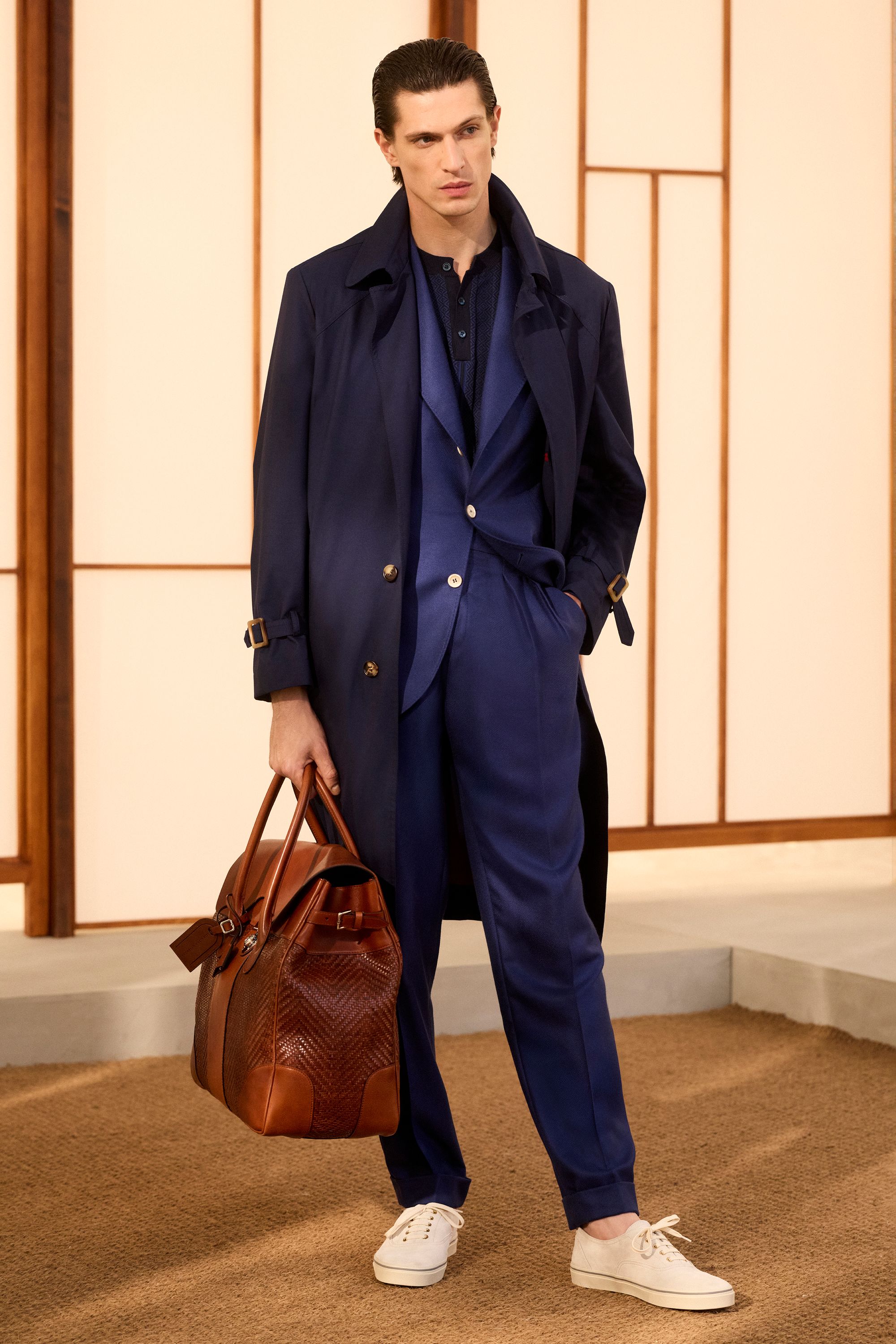 【関税&送料込み】Brunello Cucinelli 'Sartorial Square' Je Brunello Cucinelli SS 26 menswear #46 - Tagwalk: The Fashion