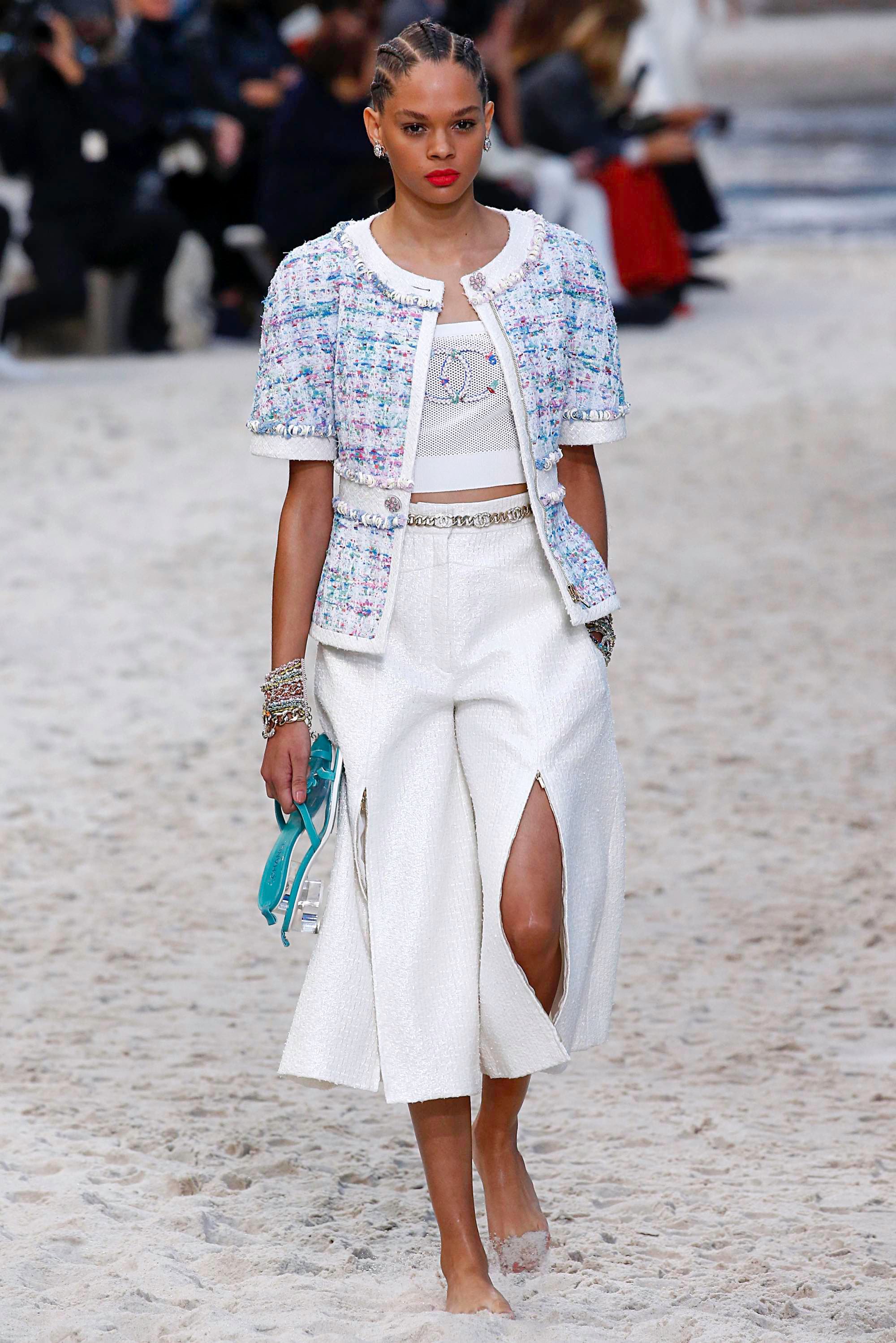 Summer preview Chanel makeup SS19 show Lucia Pica Paris Fashion Week