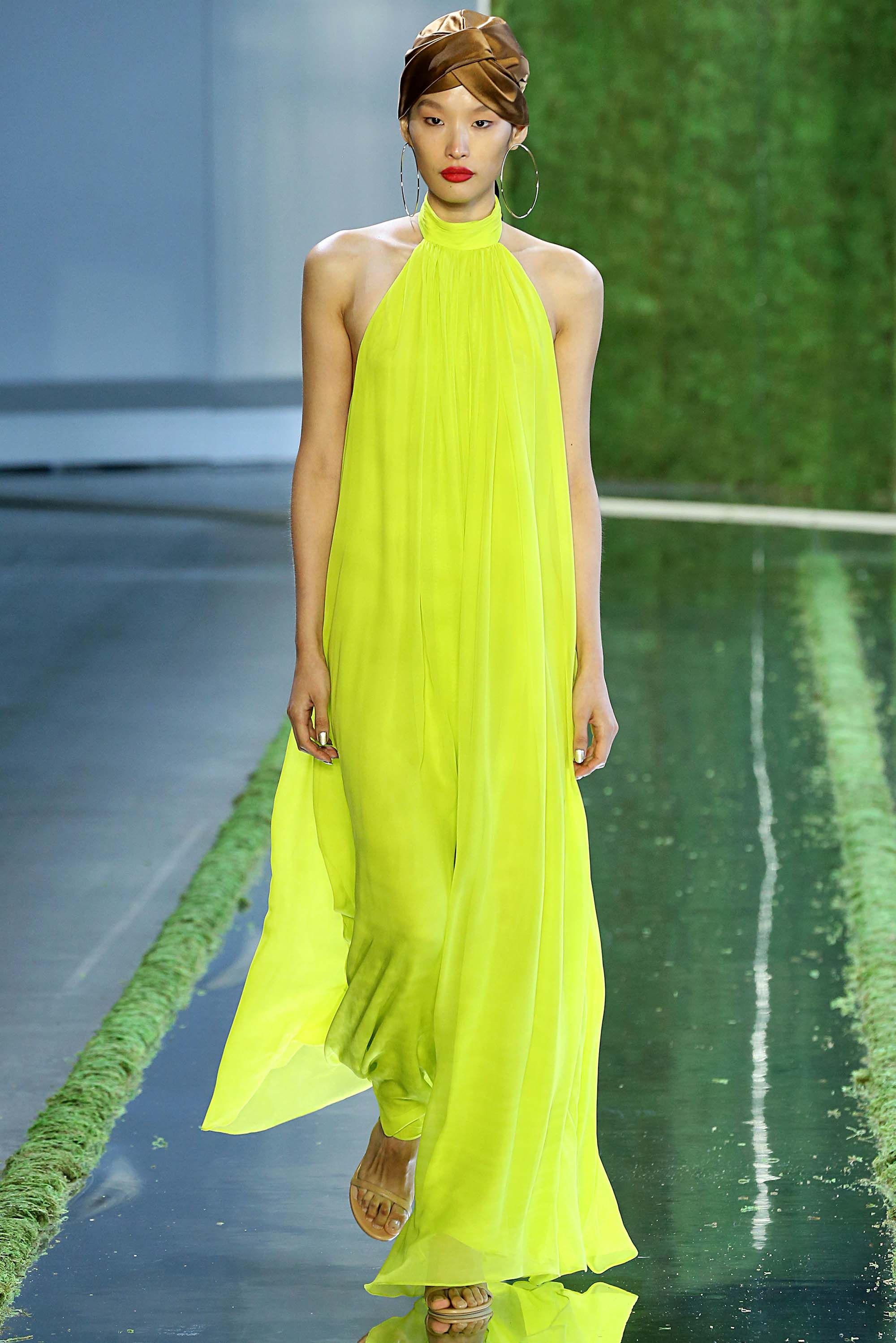 Cushnie 2024 yellow dress