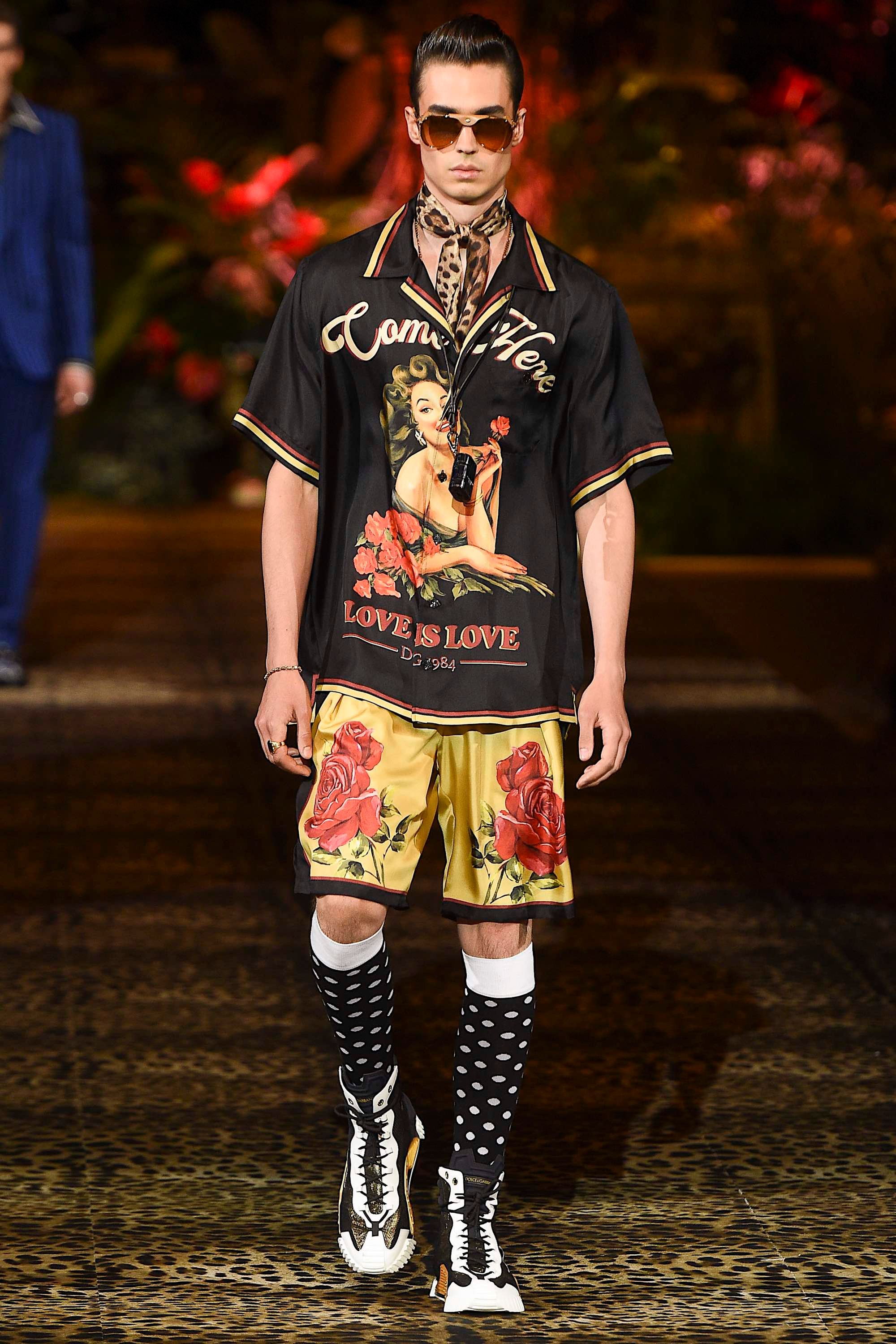 dolce gabbana menswear 2020