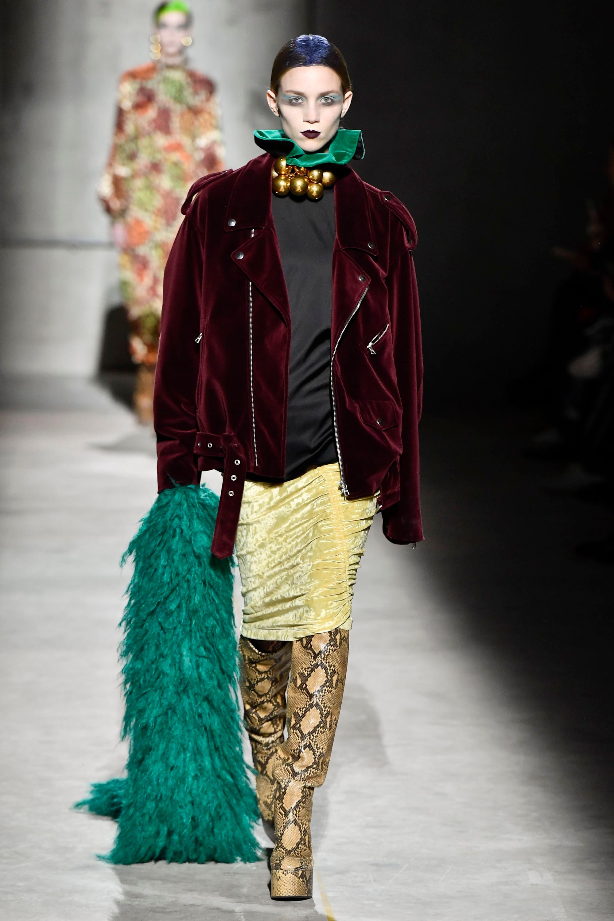 【25SS NEW】DRIES VAN NOTEN_women/ Vonda 装飾付きジャケット dries-van-noten-aw20-0036-