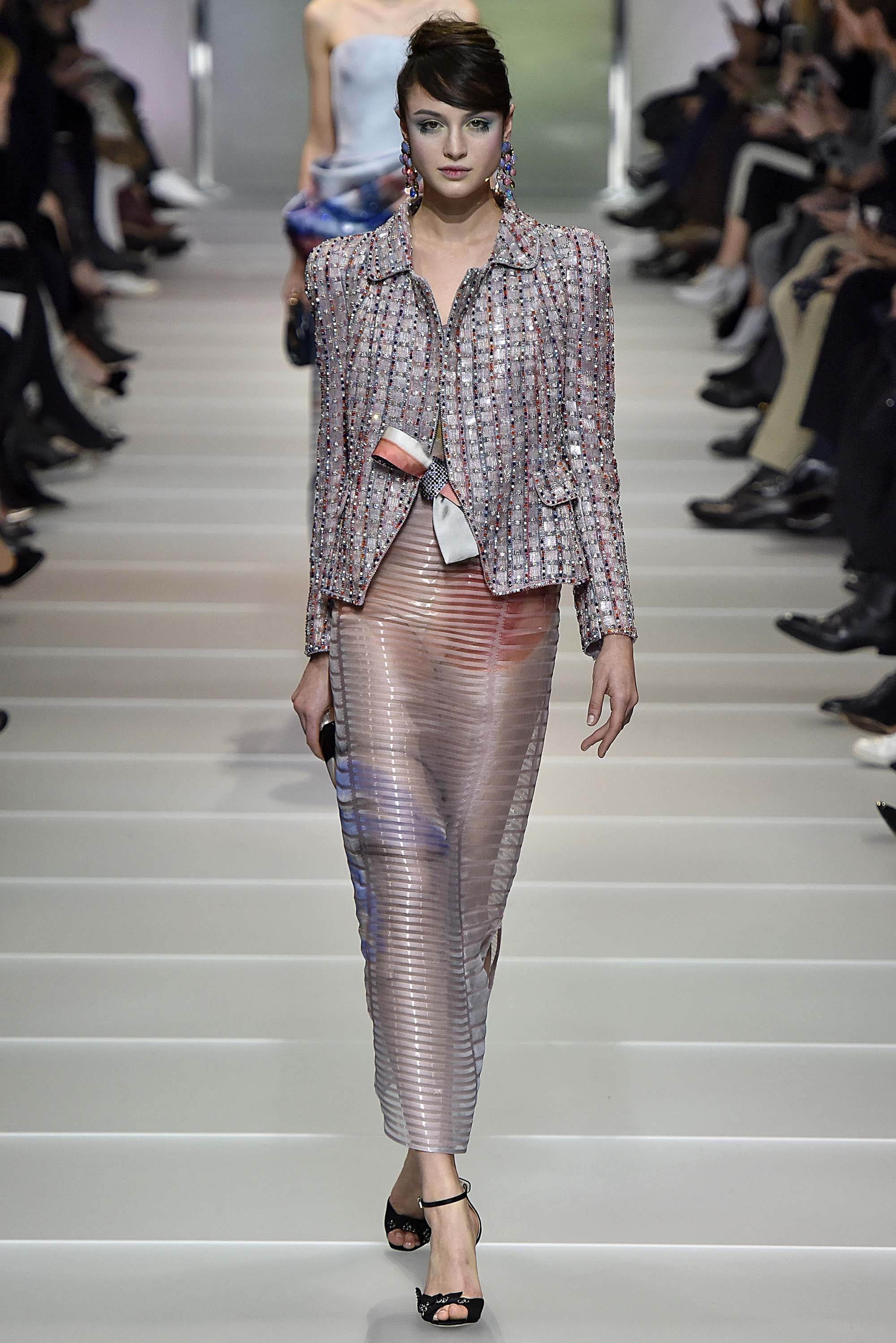 Giorgio Armani Privé SS18 couture #49 - Tagwalk: The Fashion