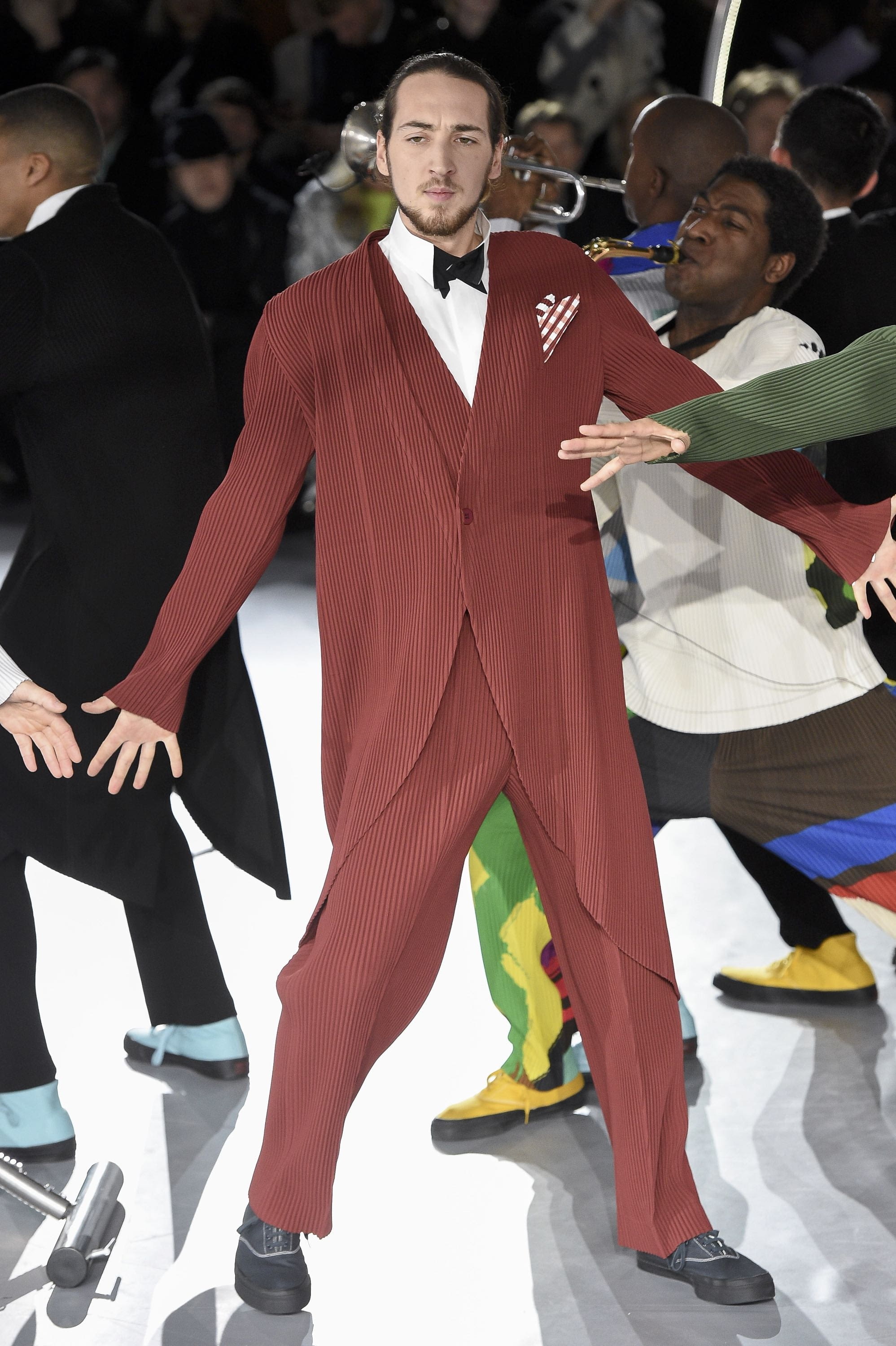 Homme Plissé Issey Miyake FW20 menswear #45 - Tagwalk: The