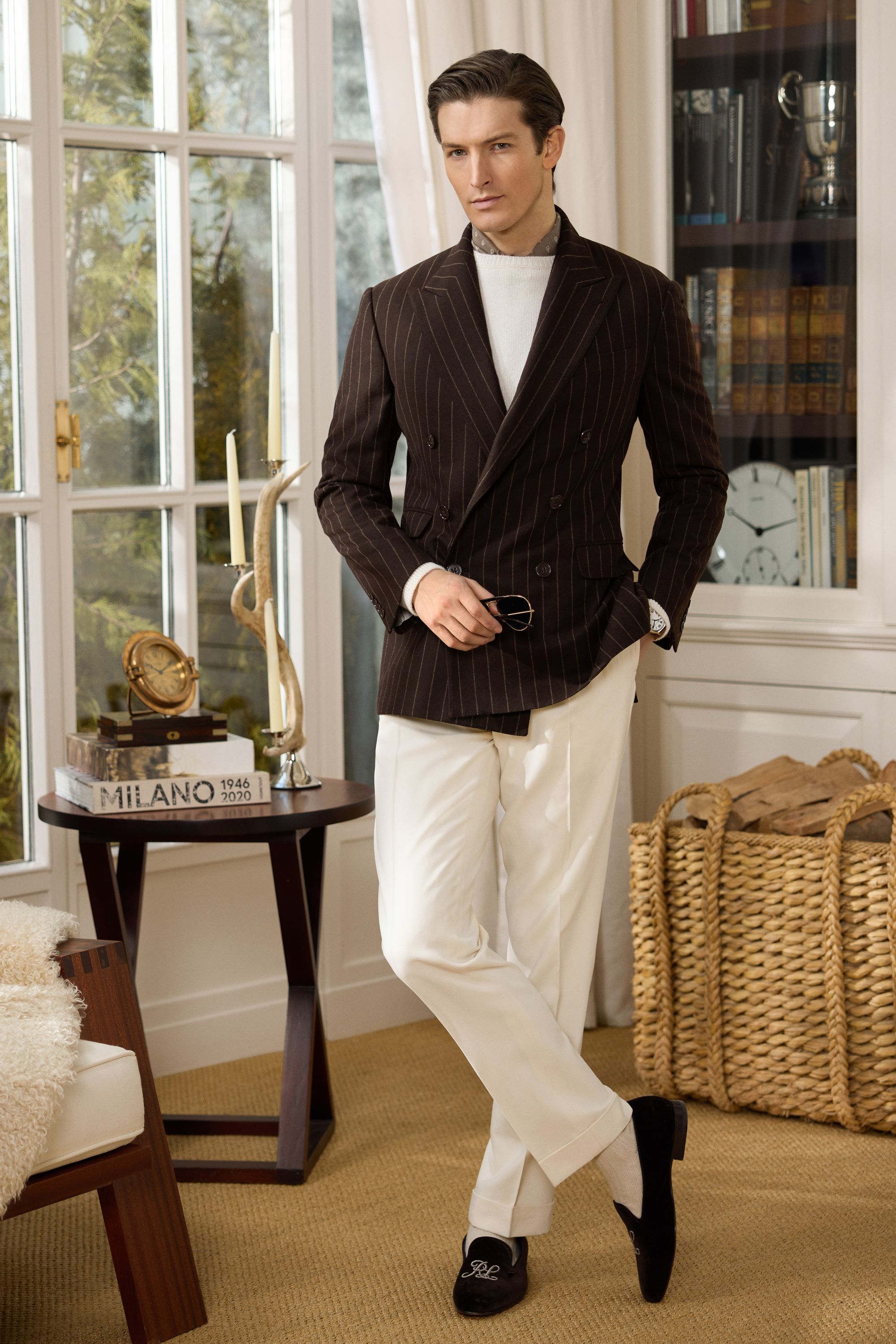 Ralph Lauren Purple Label FW25 menswear #22 - Tagwalk: The