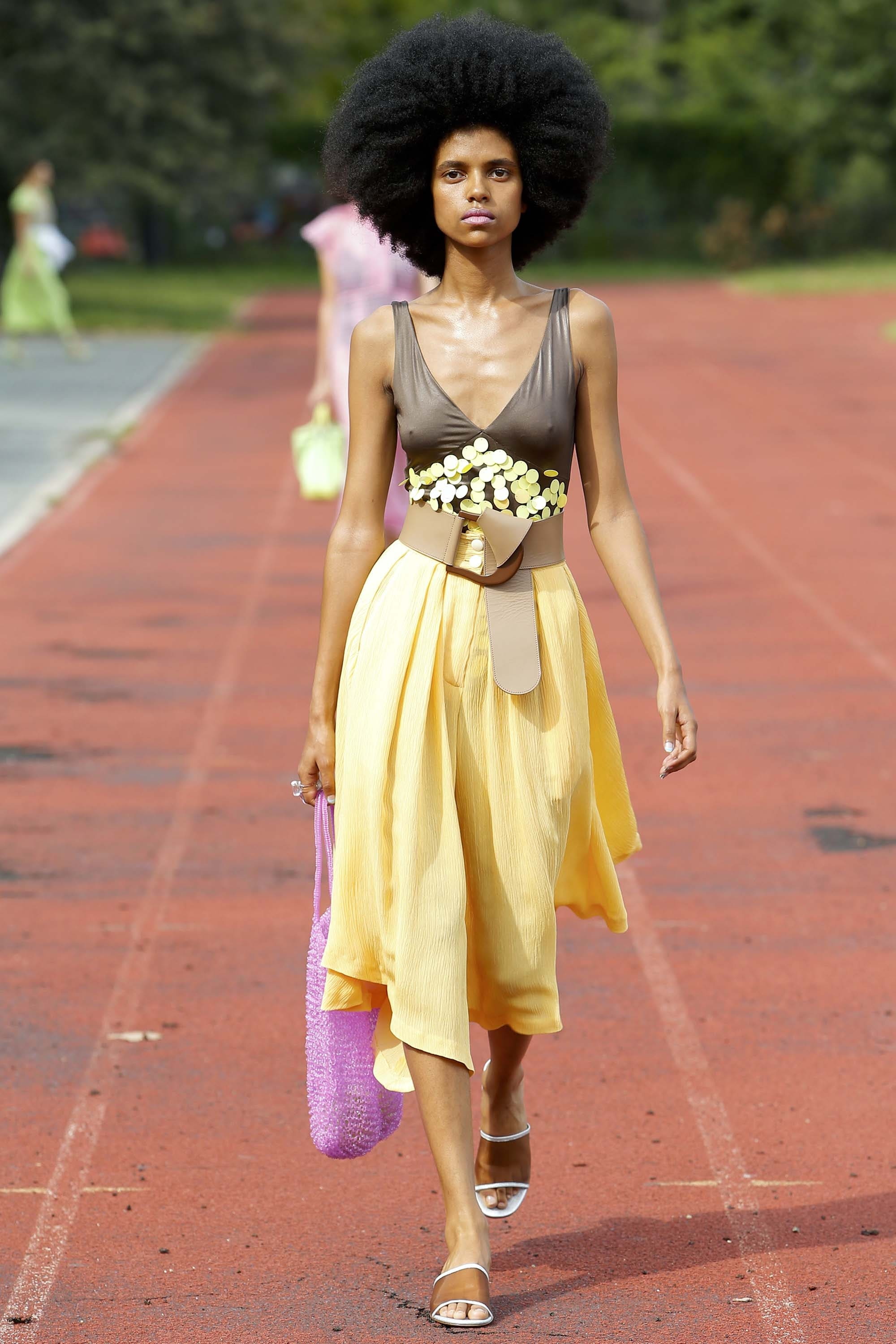 【関税込み】Maryam Nassir Zadeh ベルト & サスペンダー SENSATION BELT, MULTIBROWN – Maryam Nassir Zadeh