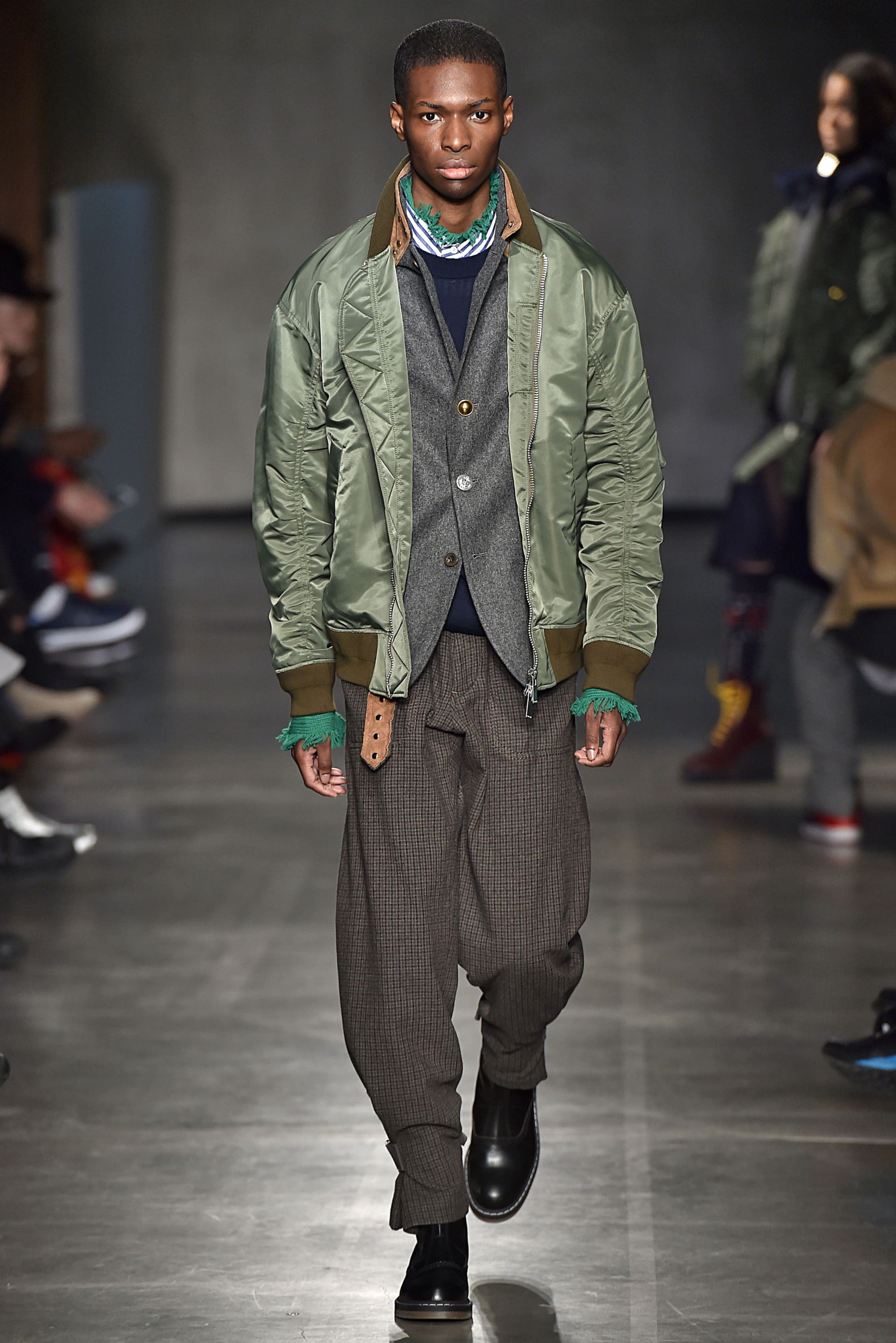 Sacai F W 17 menswear 27 Tagwalk The Fashion Search Engine