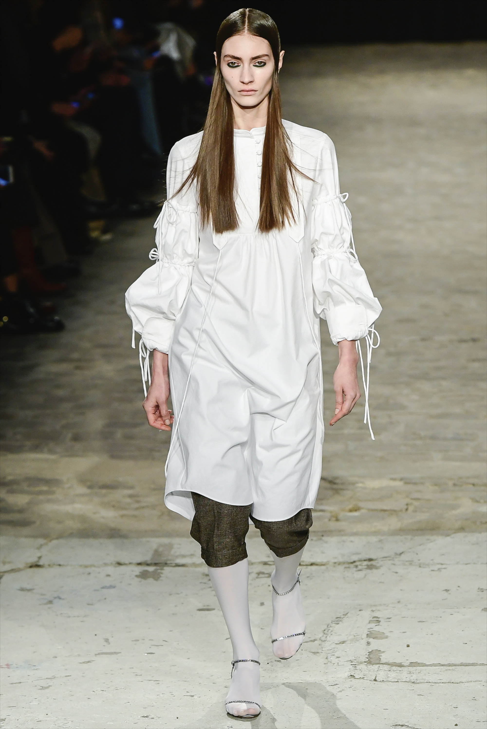 VERONIQUE BRANQUINHOスカジャン Veronique Branquinho Patchwork Leather Biker Jacket from