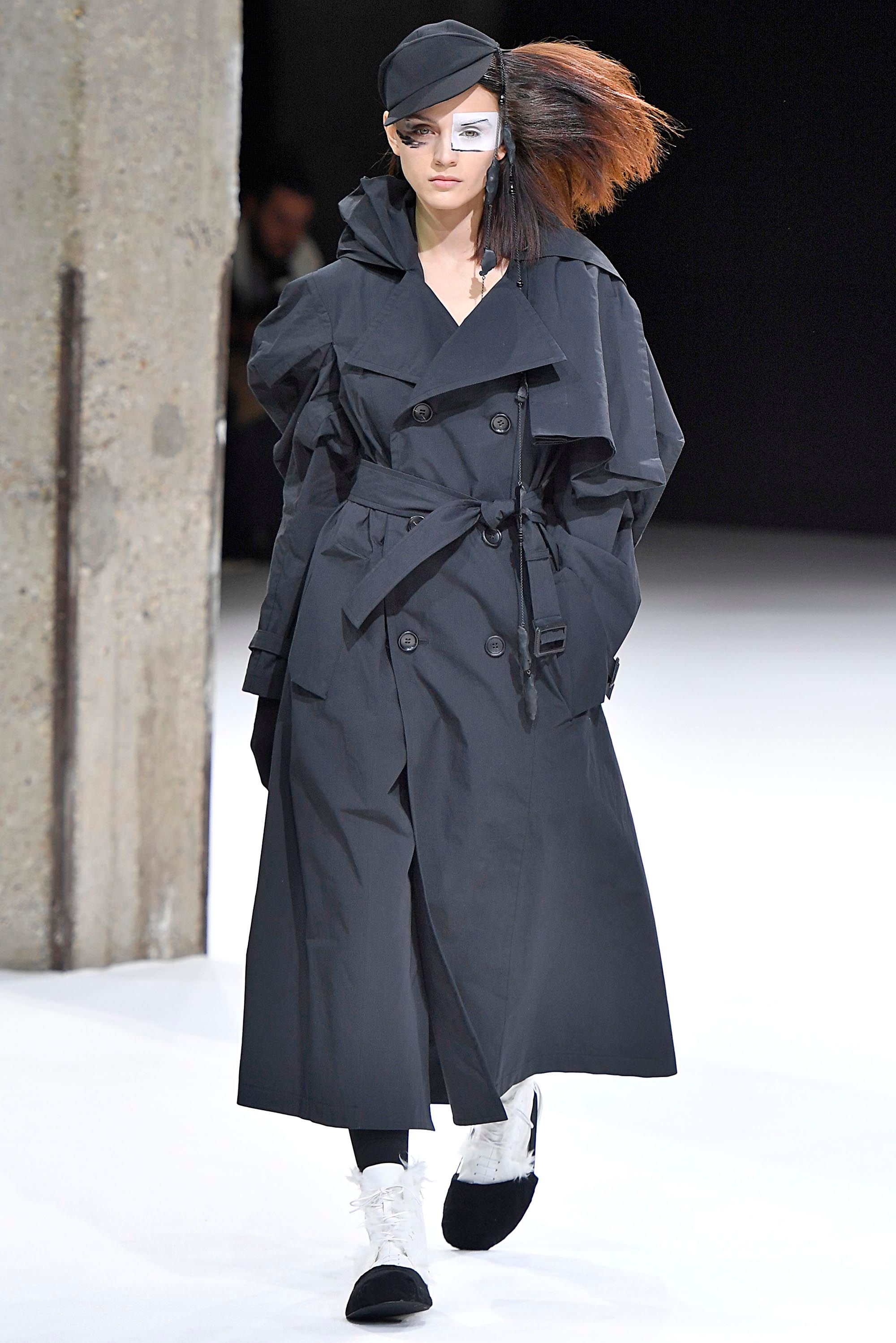ジャケット・アウター Yohji Yamamoto 2018-19AW DRAPE DRESS Gabardine Drape S Sleeveless Dress by Yohji Yamamoto- La
